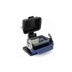 Embase encastrée 6B, Aluminium moulé sous pression, IP67, Sortie basse